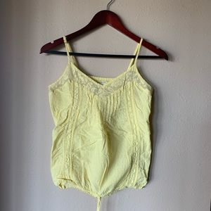 So Yellow Spaghetti Strap